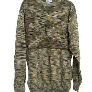 Multicolor Sweater VINTAGE 80s size XXL